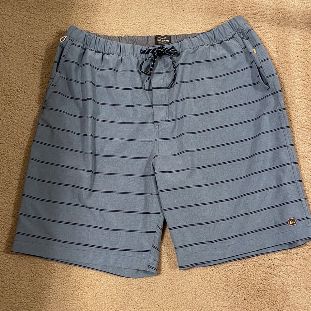 Quicksilver Waterman  Hybrid  Swim Trunks.